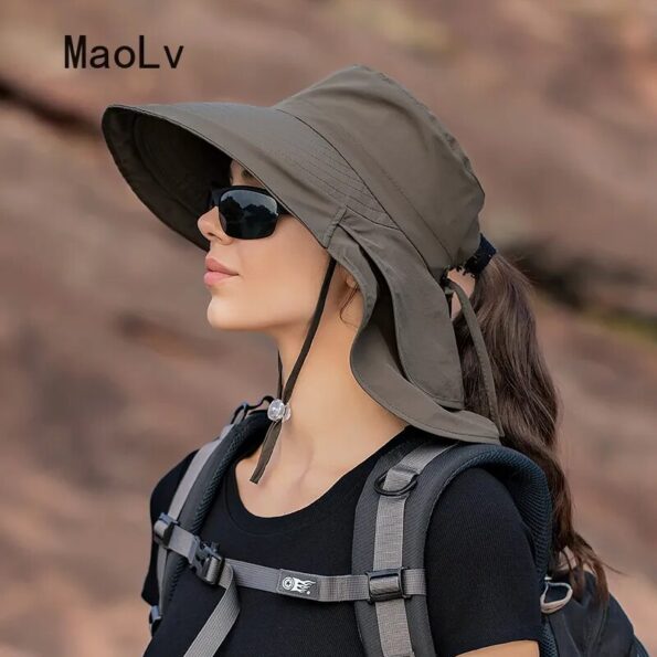Summer-Hats-for-Women-Outdoor-UV-Anti-Neck-Protection-Sun-Visors-for-Lady-Fishing-Hiking-Wide-3