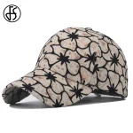 kf-S0eb2fb54c01a4d51bdae9af5eff8e5a92-FS-2023-Stylish-Lace-Ladies-Women-Cap-Summer-Streetwear-Flower-Print-Small-Face-Baseball-Cap-Black.webp