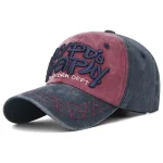 kf-Sde0671676156400a8f5125b1fe95a5e3U-New-Fashion-Unisex-Three-Dimensional-Letter-Embroidery-Design-Washed-Distressed-Cotton-Baseball-Cap-Trucker-Caps-1