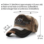 kf-S8fc67a5713144a6ba4f52644aef4f4c9w-Eagle-Soars-In-The-Sky-And-Flies-Freely-Eagle-Embroidered-Large-Head-Baseball-Cap-With-3.webp